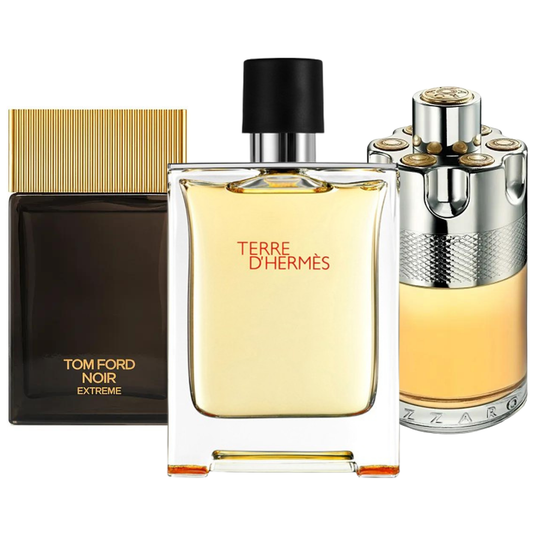 Set of 3 Perfumes | Terre de'Hermes, Azzaro Wanted, Tom Ford Noir Extreme 100 ml
