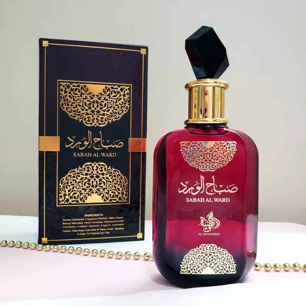 Set of 3 Perfumes | Sabah Al Ward 100 ml, Fakhar 100 ml, Royal Amber 100 ml