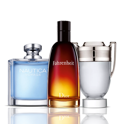 Set of 3 Perfumes | Nautica + Fahrenheit + Invictus 100 ml